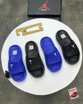Jordan Hydro 11 Retro Slides - Blue & Black