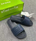Crocs Classic Slides - Navy Blue