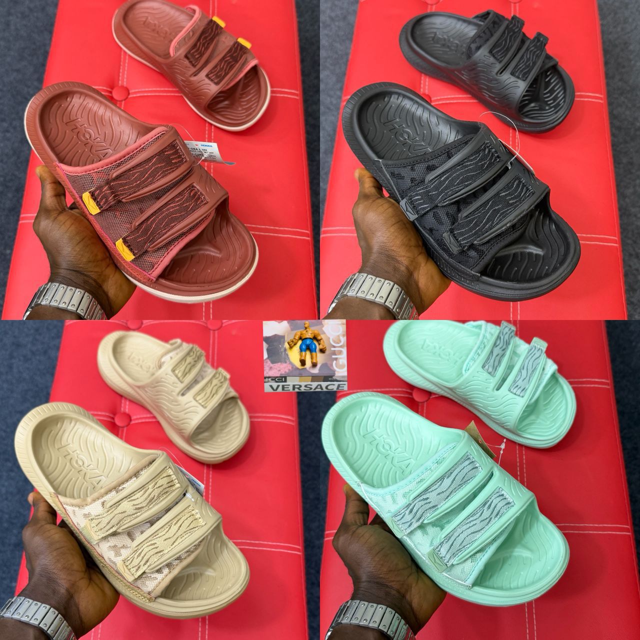 Hoka Double Strap Slides