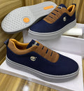 Timberland Men's Navy Blue Knit Slip-On Sneaker